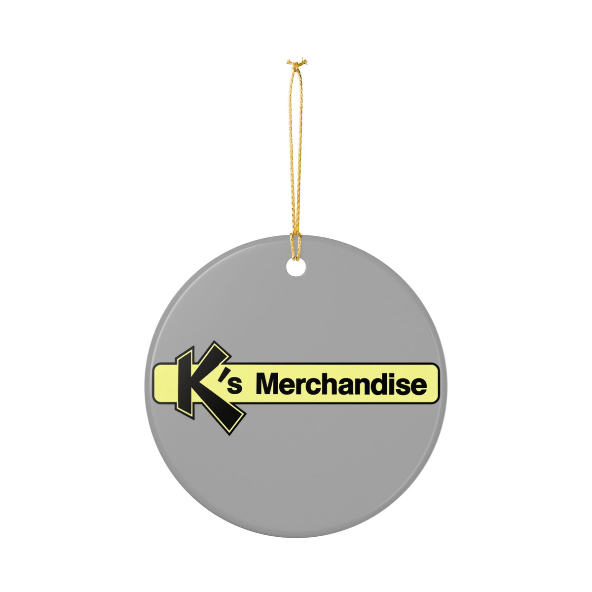K's Merchandise Mart Ceramic Ornament