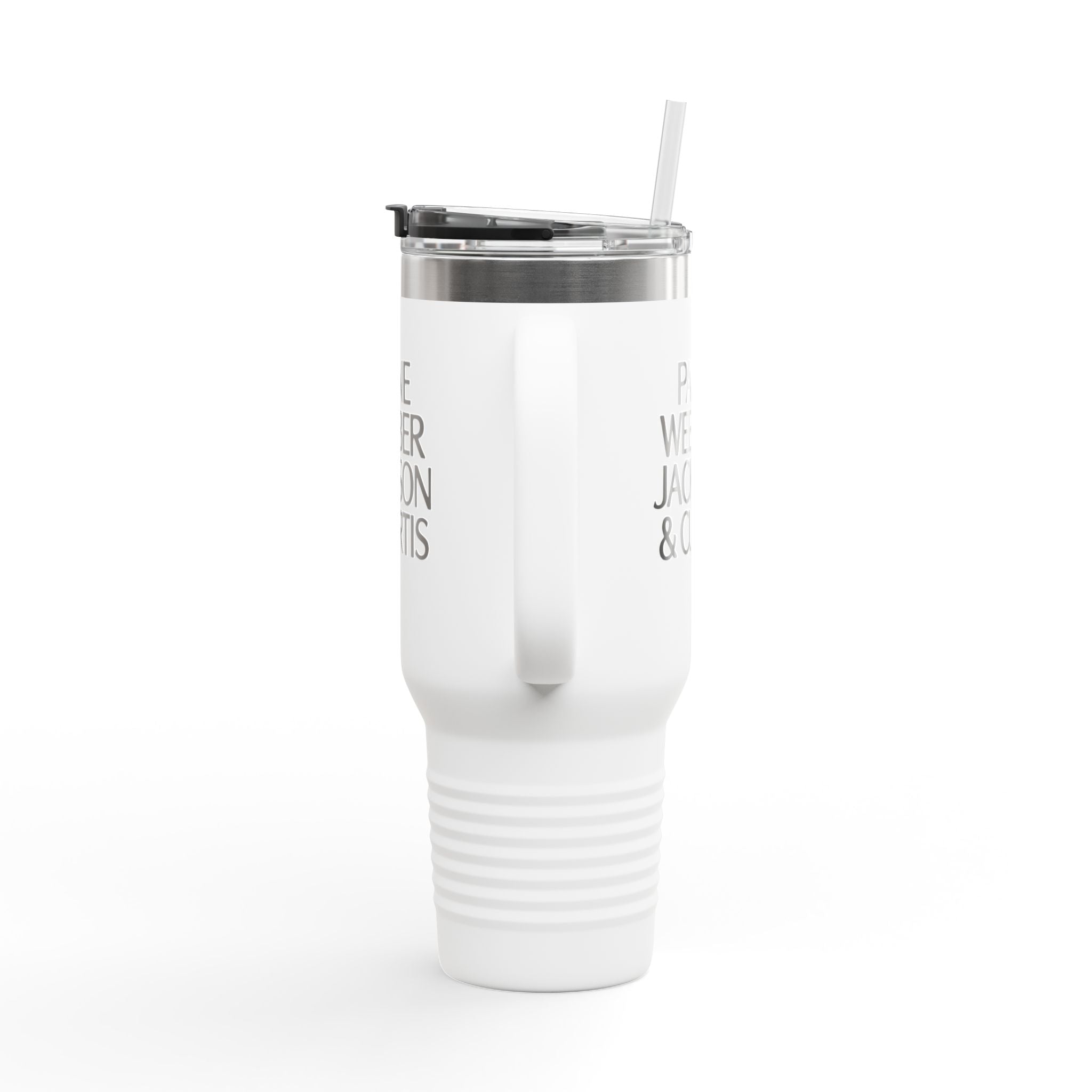 Paine Webber Jackson & Curtis 40oz Insulated Travel Mug Stainless Tumbler