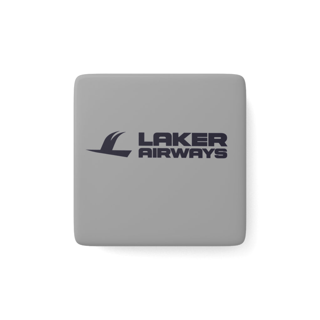 Laker Airways Square Porcelain Fridge Magnet