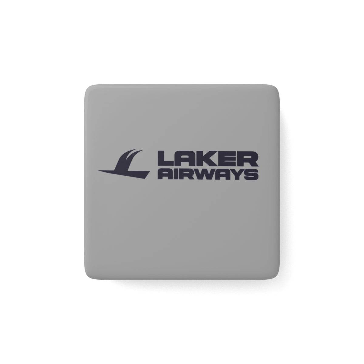 Laker Airways Square Porcelain Fridge Magnet