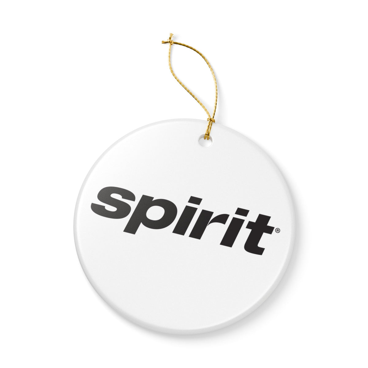 Spirit Airlines Ceramic Ornament