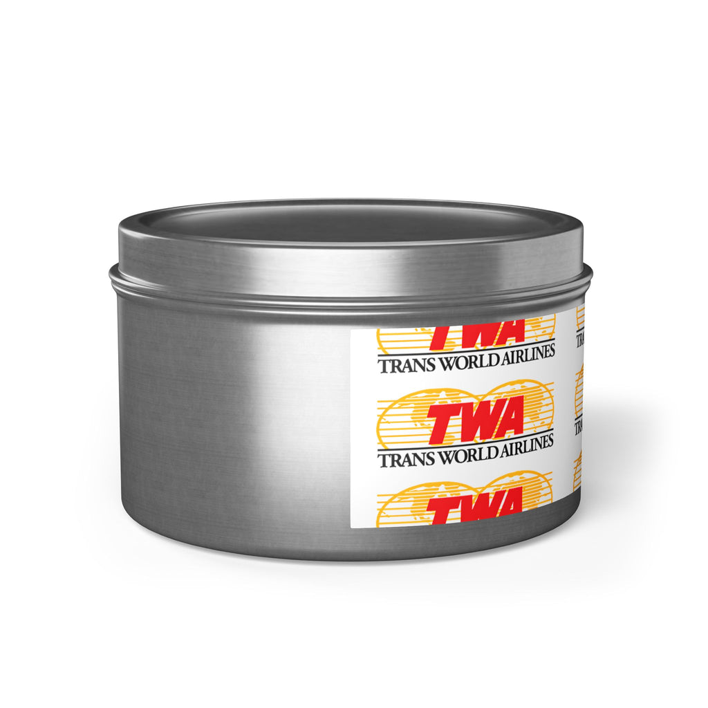 Trans World Airlines (TWA) Tin Candle