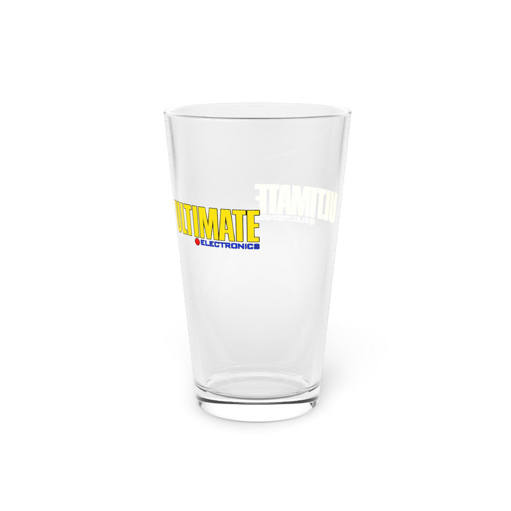 Ultimate Electronics 16oz Pint Glass
