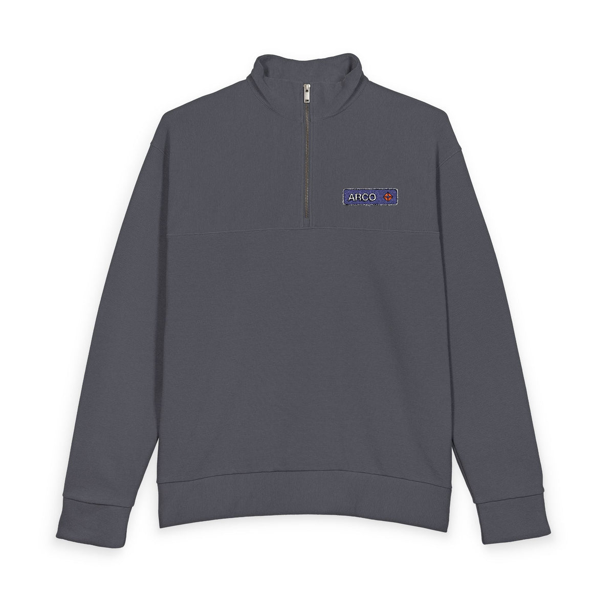 Atlantic Richfield Company (ARCO) Heavy Knit Quarter-Zip Sweatshirt