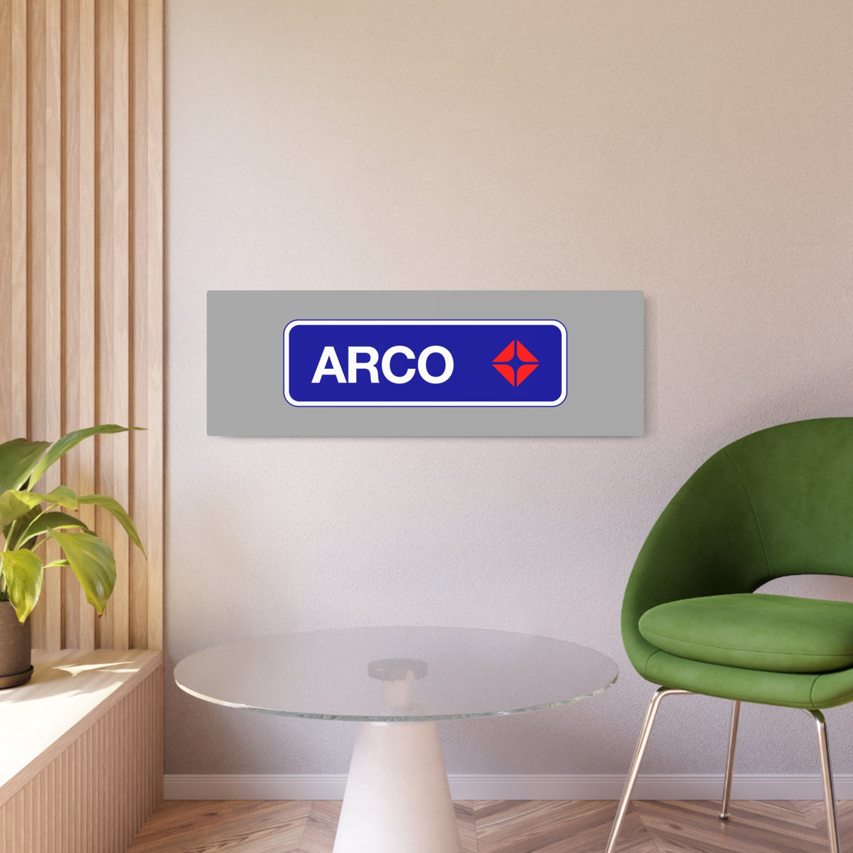 Atlantic Richfield Company (ARCO) Metal Sign
