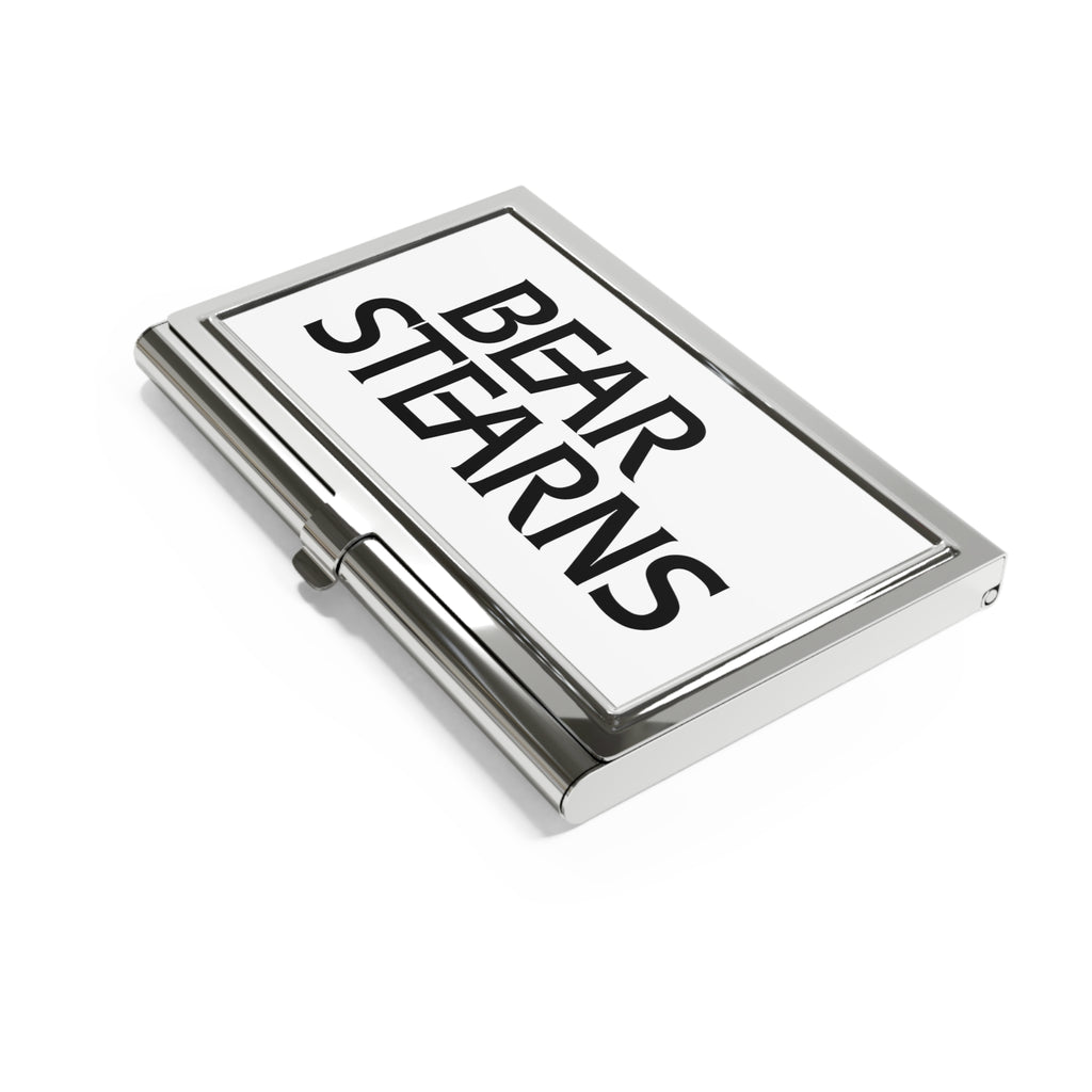 Bear Stearns Metal Business Card Holder