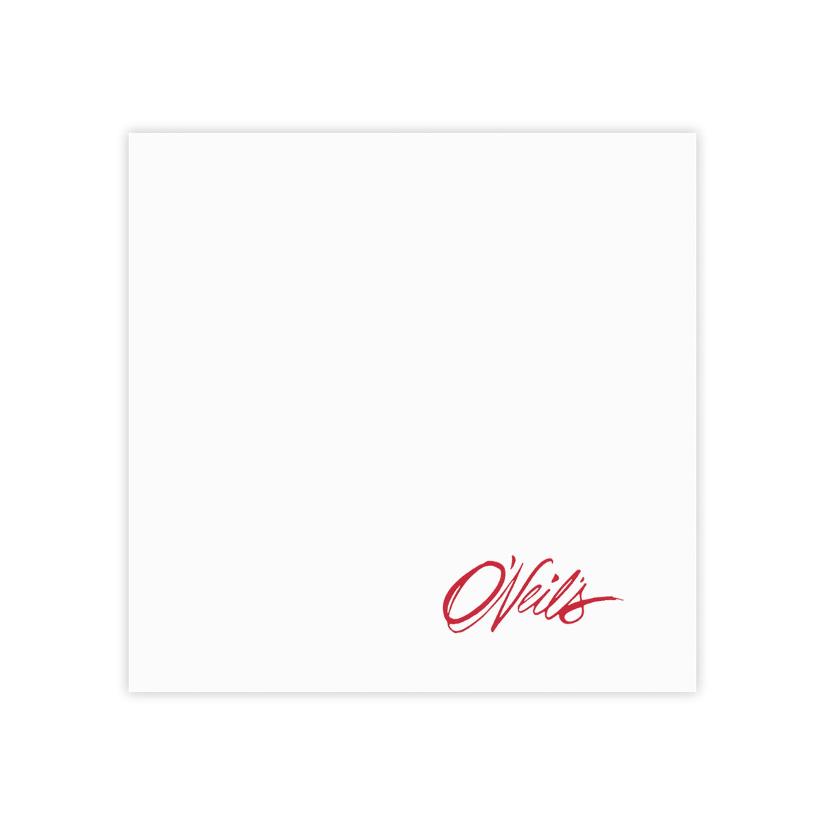 O'Neil's Sticky Post-it Note Pad
