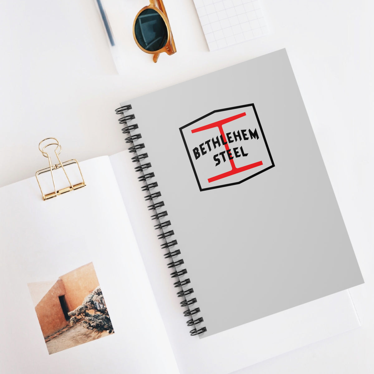Bethlehem Steel Spiral Notebook