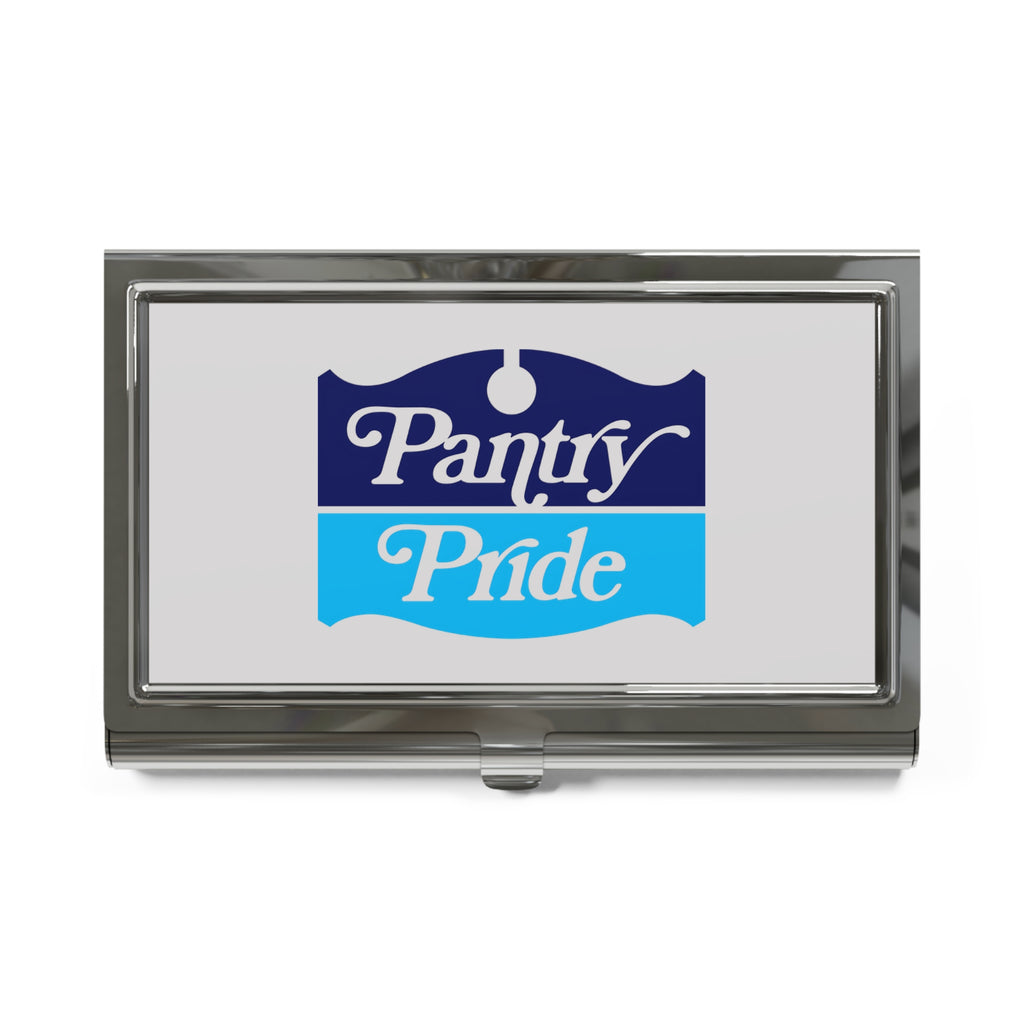 Pantry Pride Metal Business Card Holder
