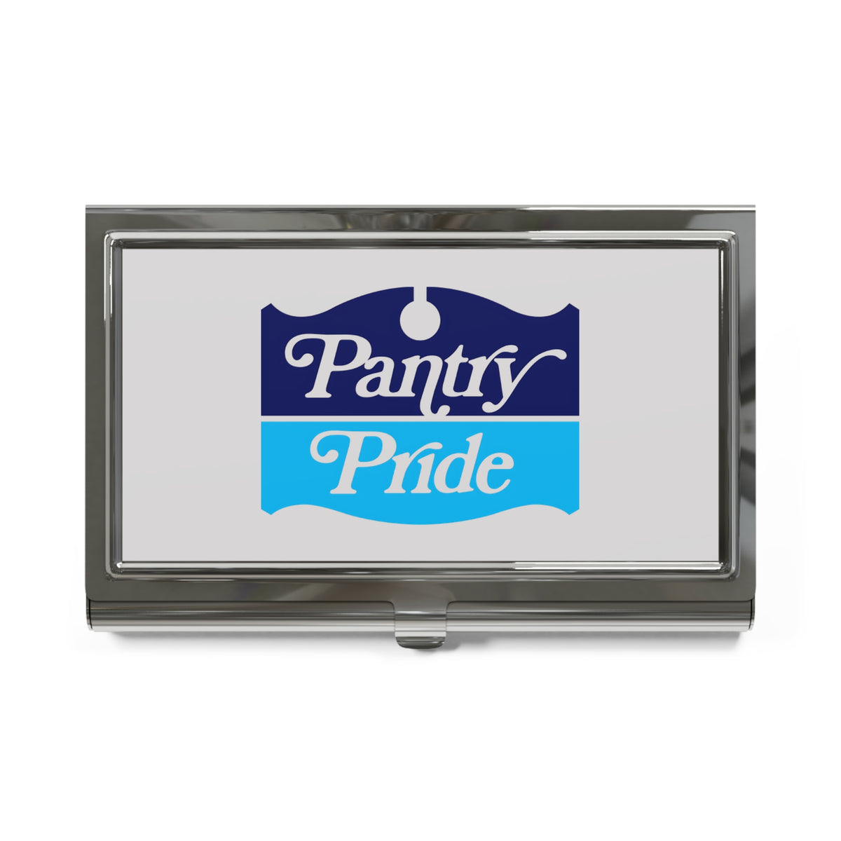 Pantry Pride Metal Business Card Holder