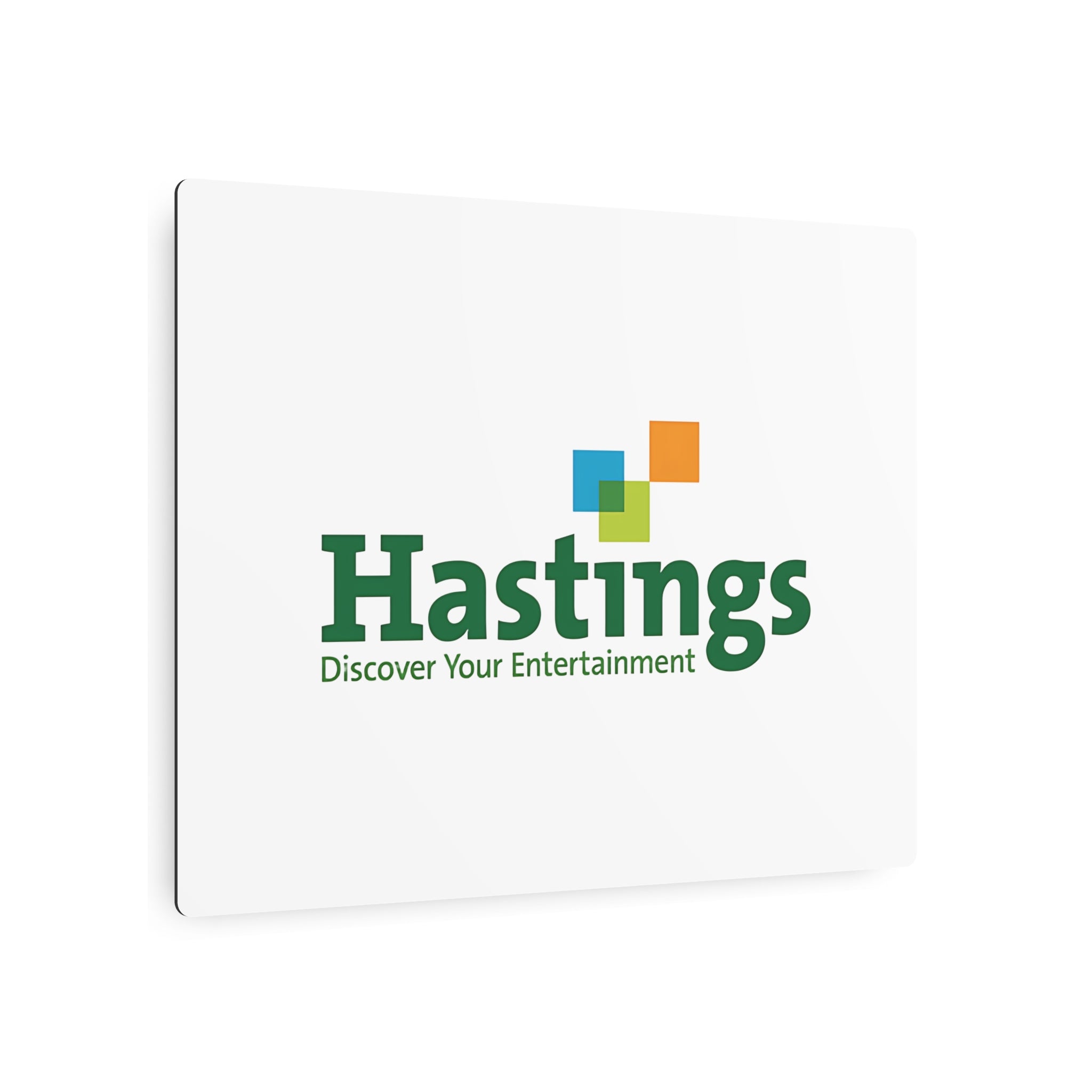 Hastings Entertainment Metal Sign