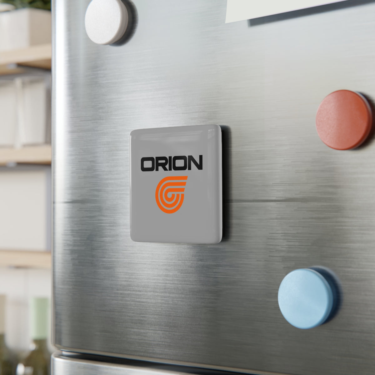 Orion Airways Square Porcelain Fridge Magnet