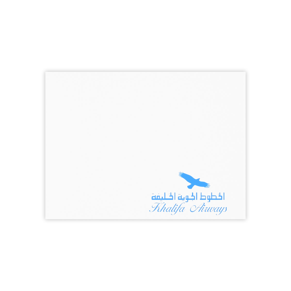 Khalifa Airways Sticky Post-it Note Pad