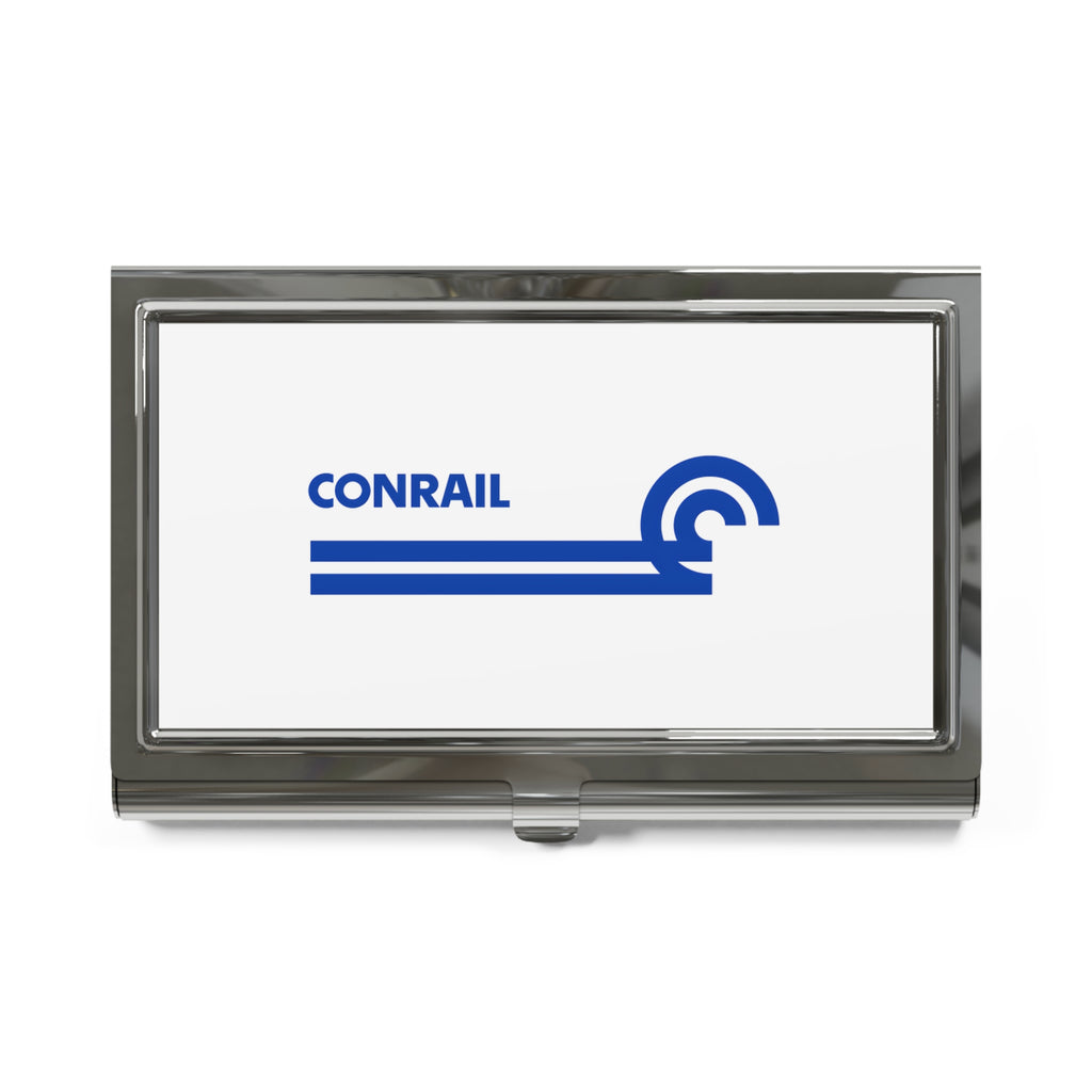 Conrail (Consolidated Rail Corporation) Metal Business Card Holder