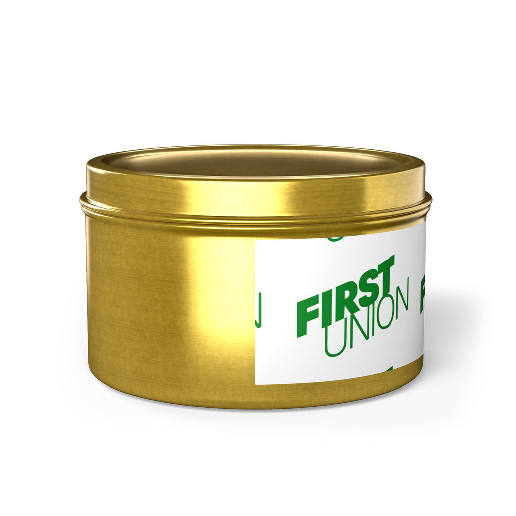 First Union Tin Candle