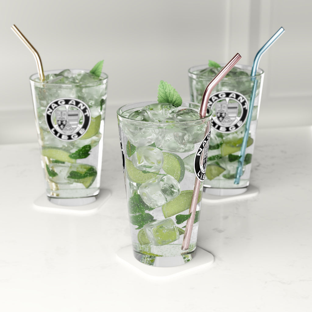 Fabrique d'armes Émile et Léon Nagant 16oz Pint Glass
