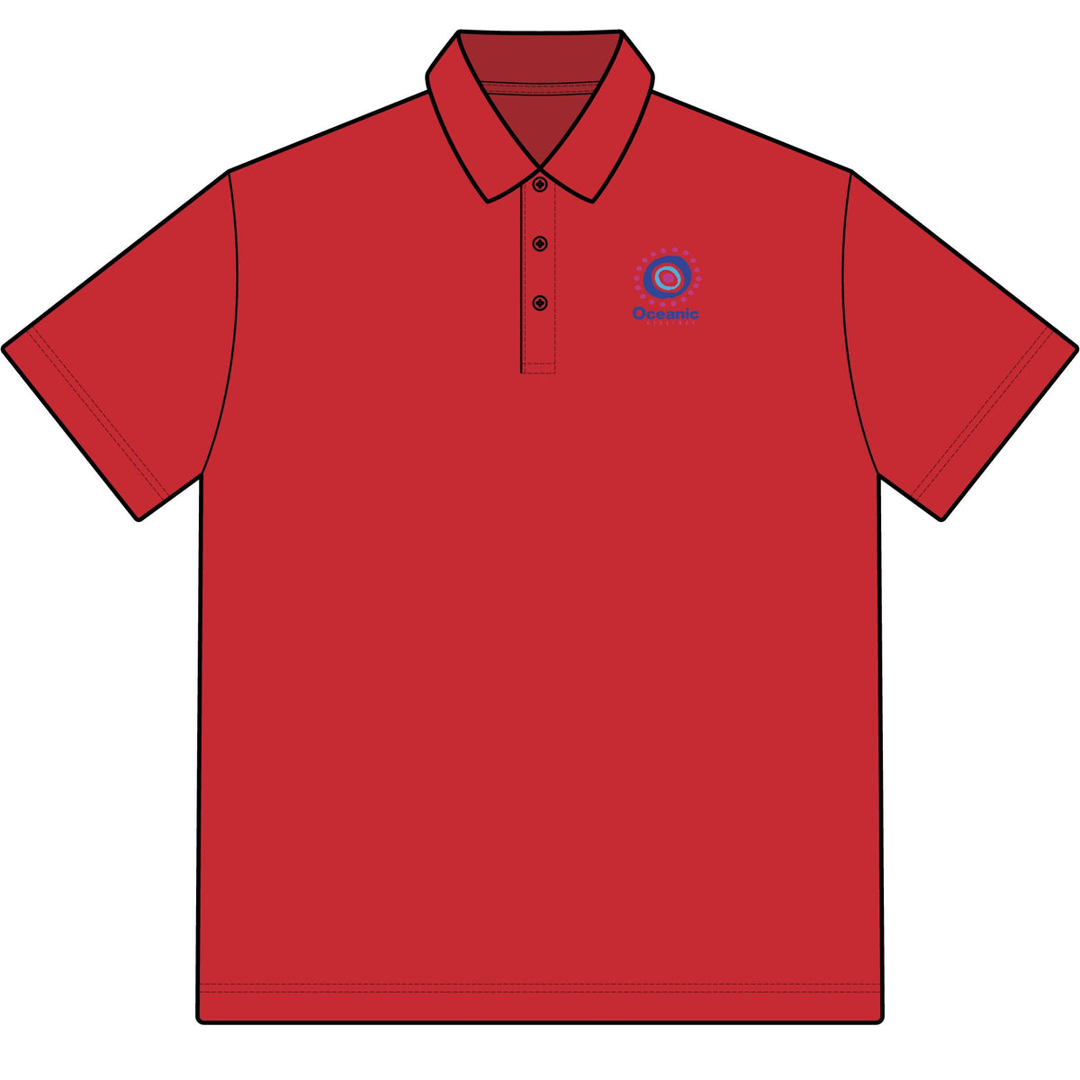 Oceanic Airlines Cotton Polo Shirt
