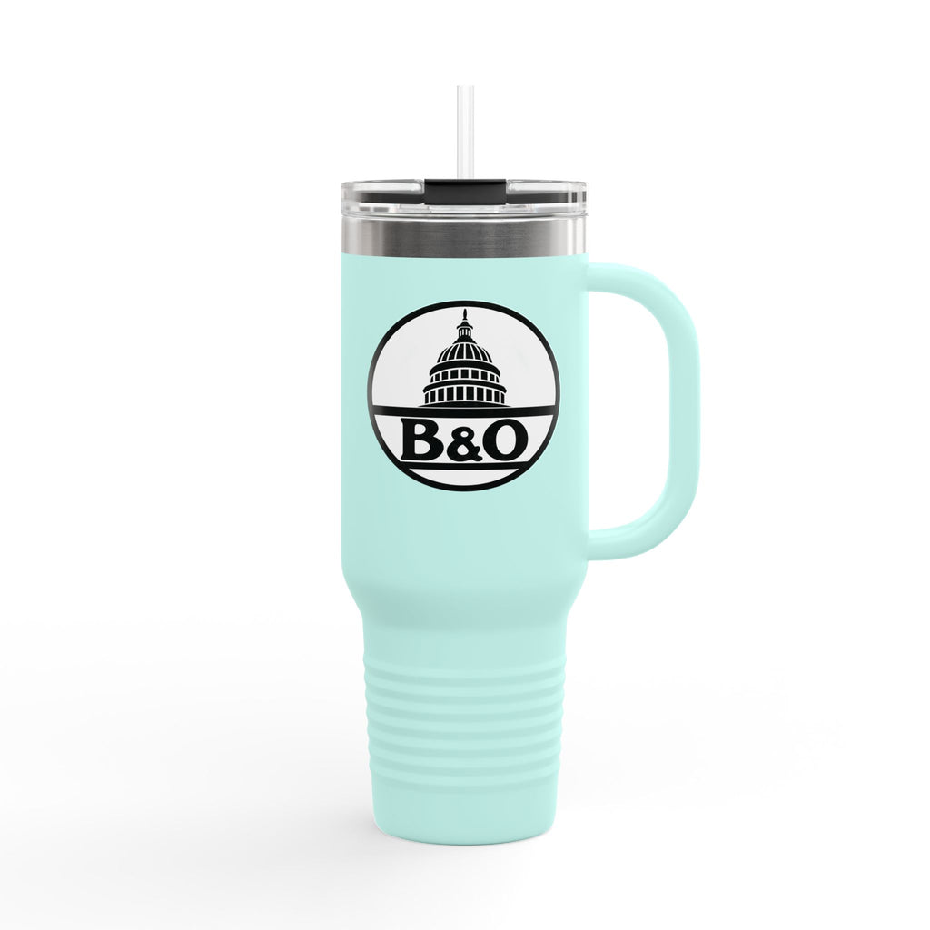 Baltimore and Ohio Railroad 40oz Insulated Travel Mug Stainless Tumbler