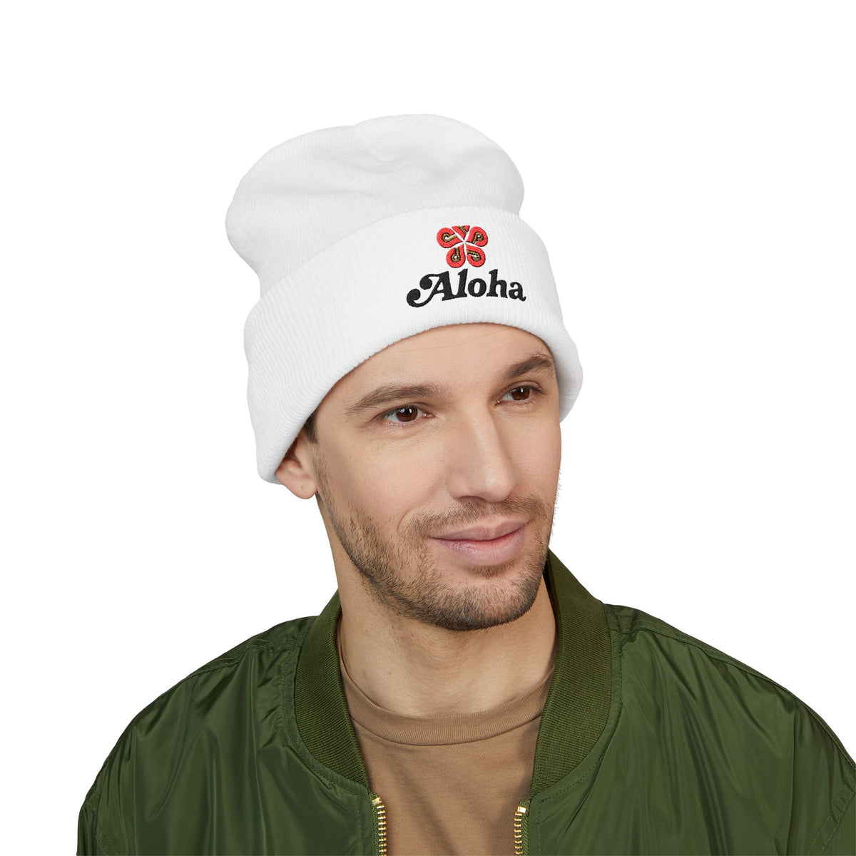 Aloha Airlines Cuffed Beanie