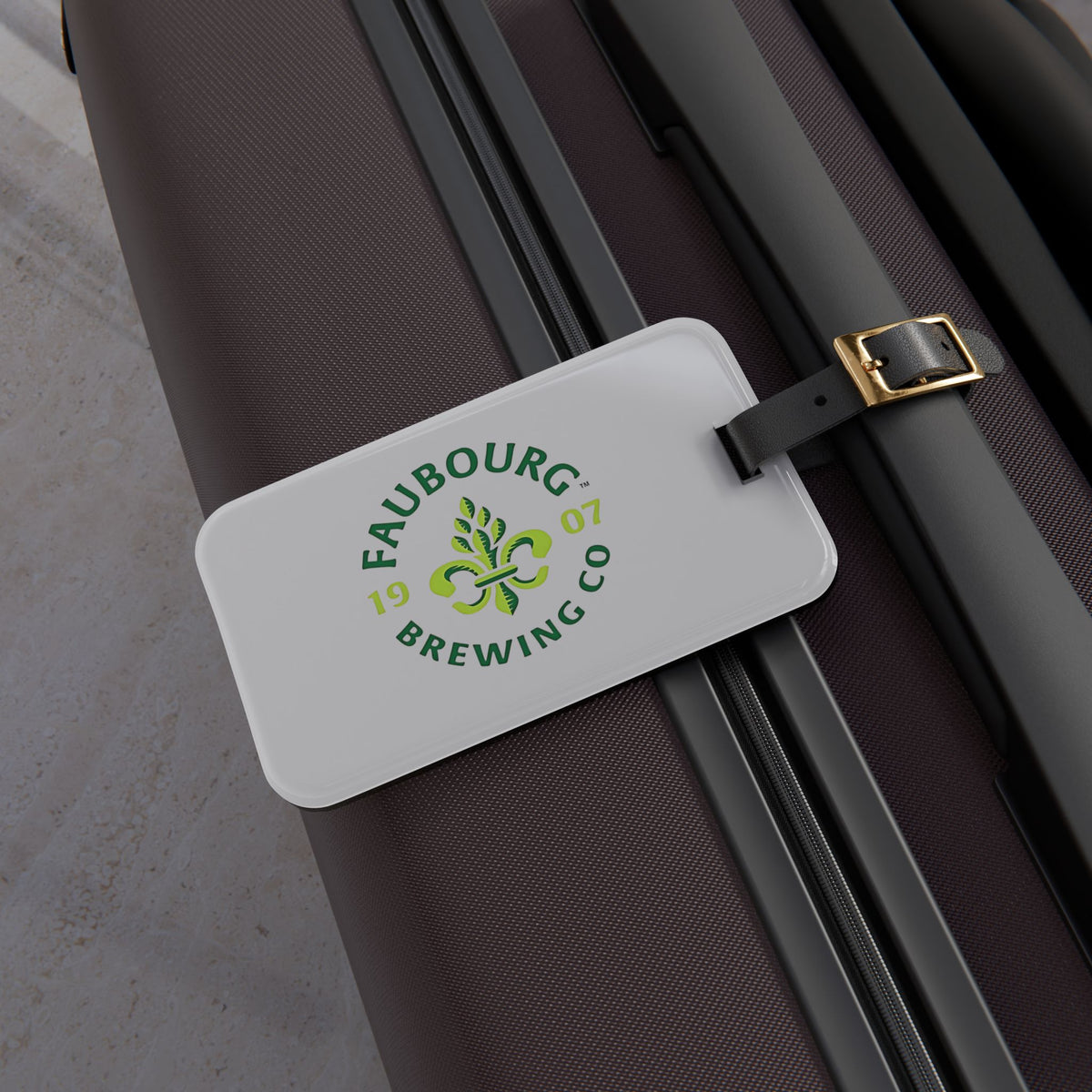 Faubourg Brewing Luggage Tag