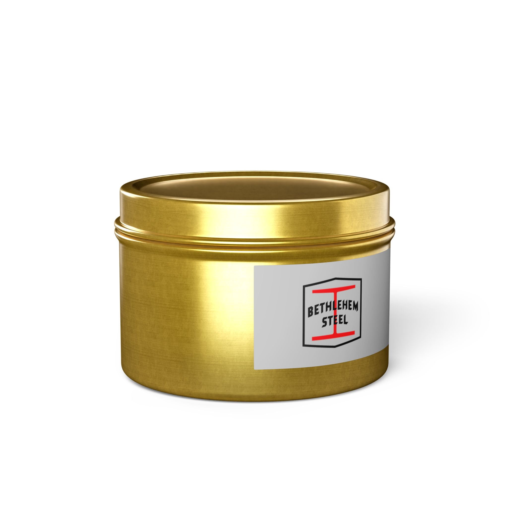 Bethlehem Steel Tin Candle