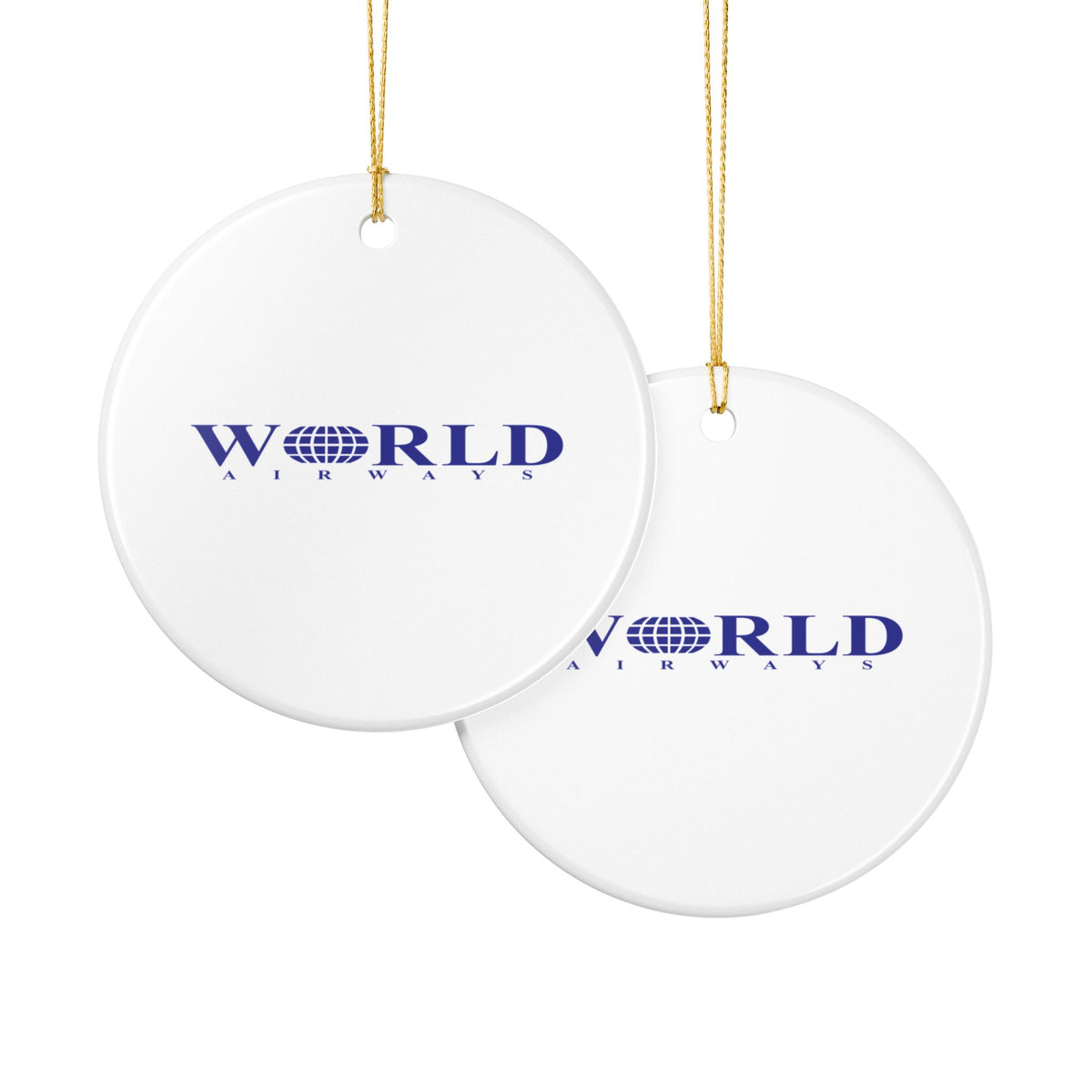 World Airways Ceramic Ornament
