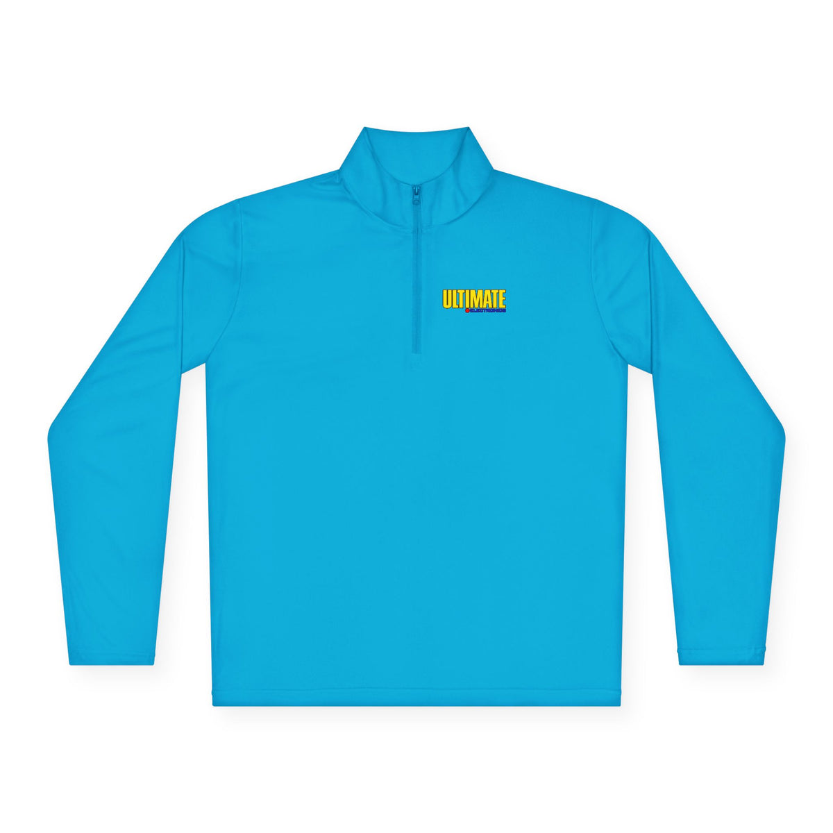 Ultimate Electronics Unisex Quarter Zip Pullover