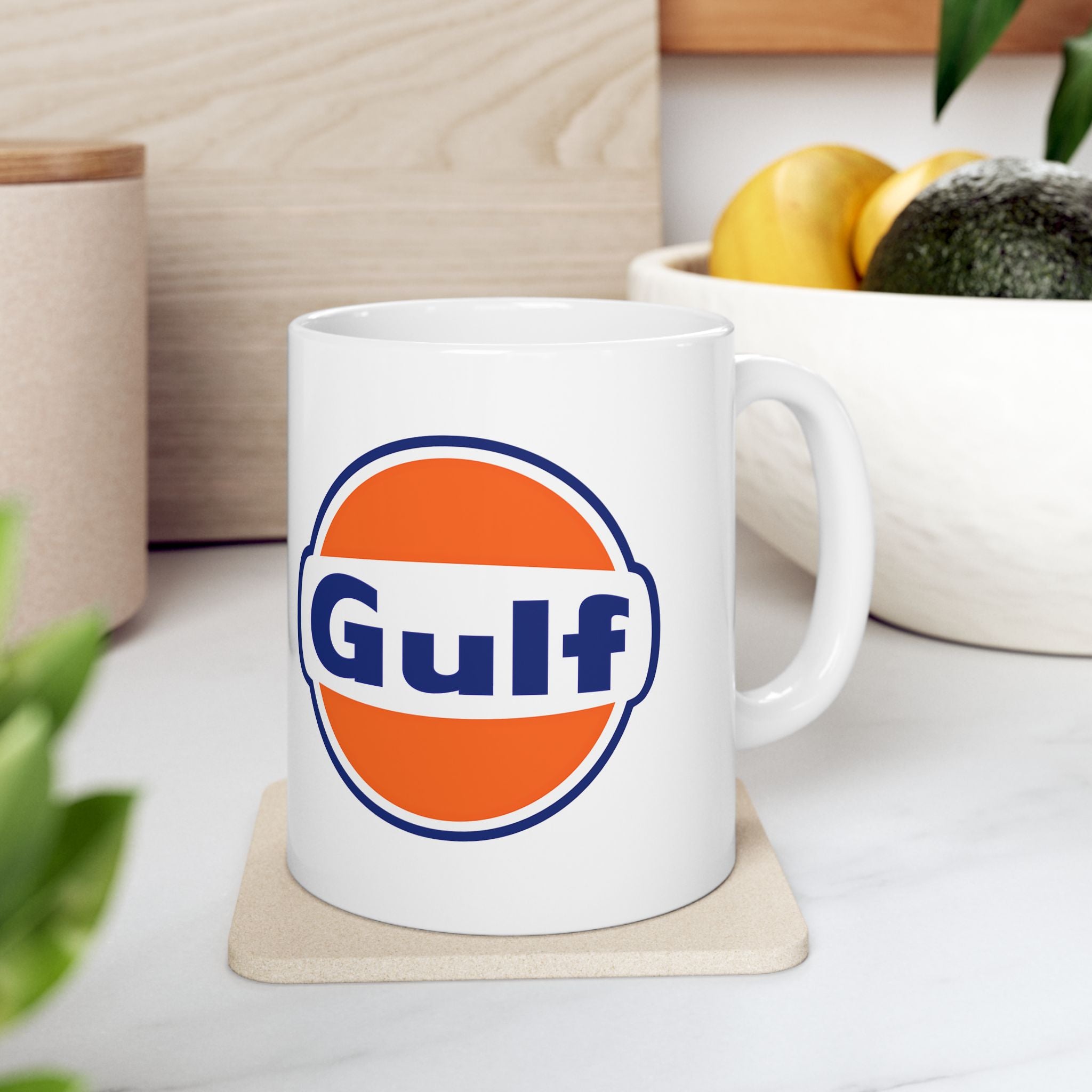 Gulf Oil Ceramic Coffee Mug