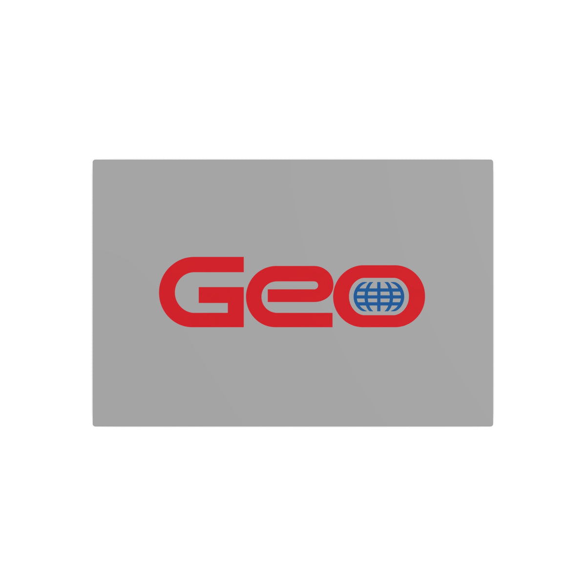 Geo Metal Sign