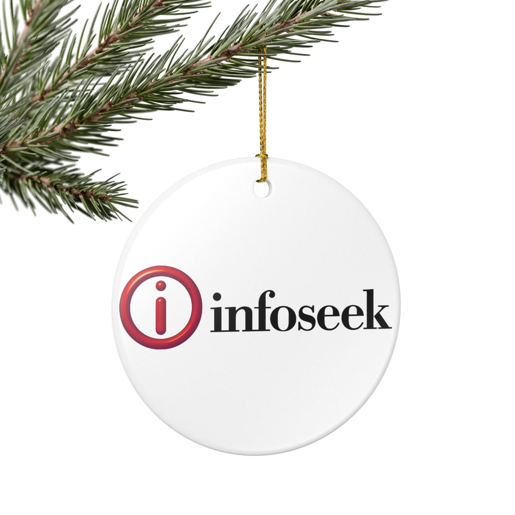 Infoseek Ceramic Ornament
