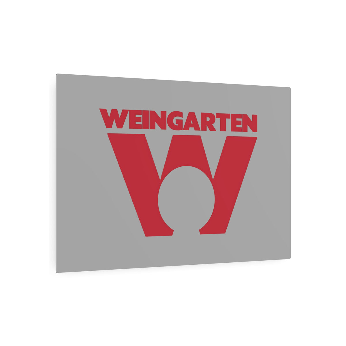 Weingarten's Metal Sign