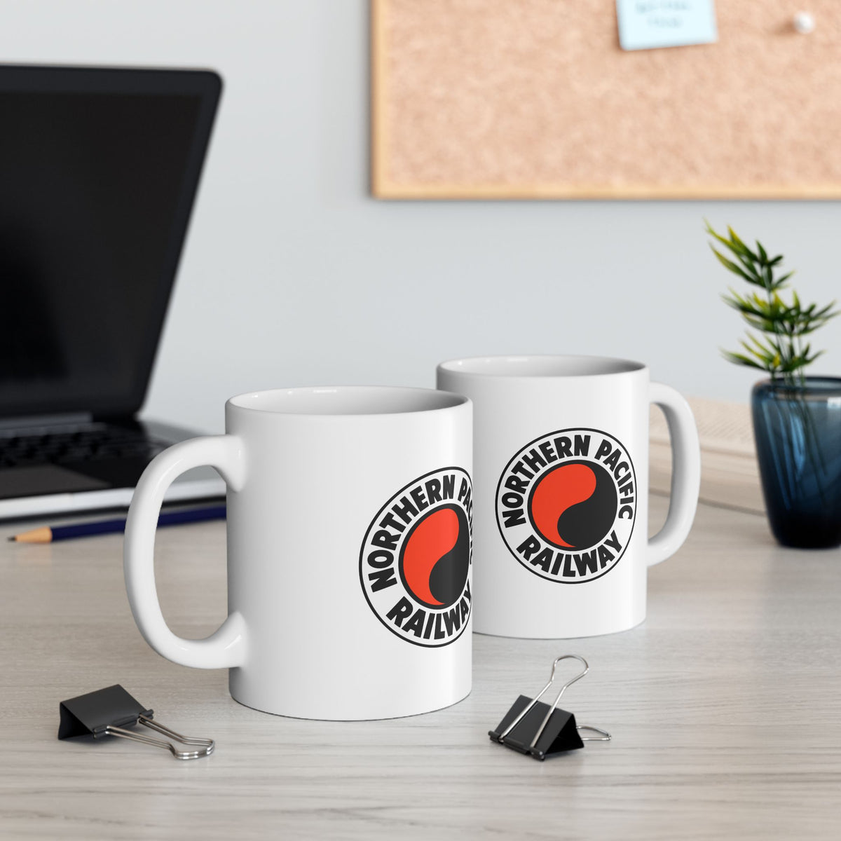 Northern Pacific Railway Ceramic Coffee Mug