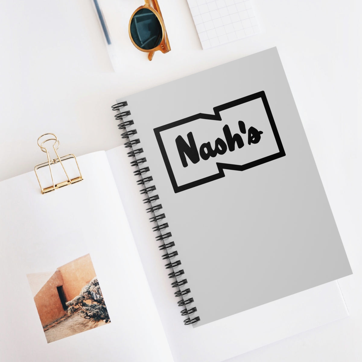 Nash's Spiral Notebook