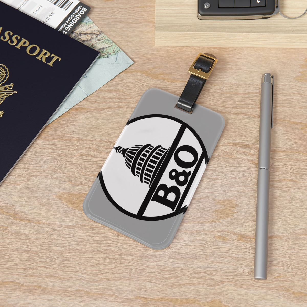 Baltimore and Ohio Railroad Luggage Tag