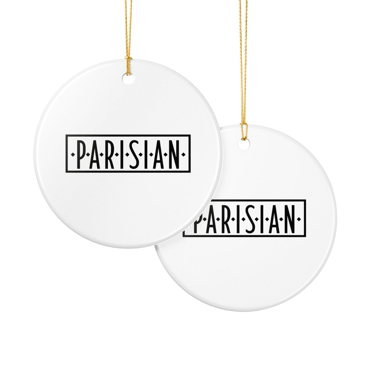 Parisian Ceramic Ornament