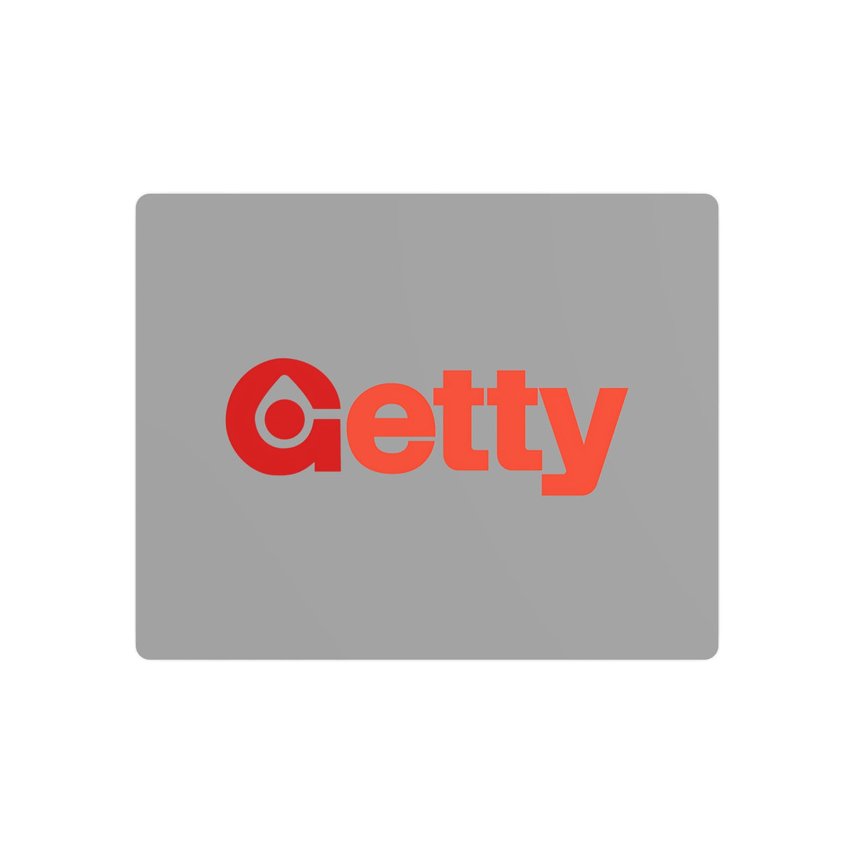 Getty Oil Metal Sign