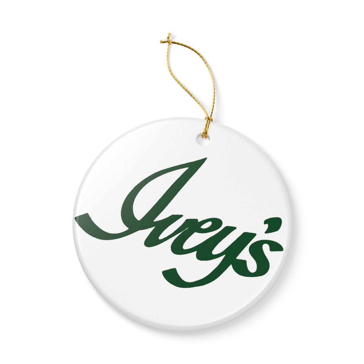 Ivey's Ceramic Ornament