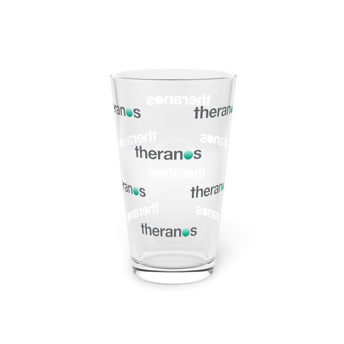 Theranos 16oz Pint Glass