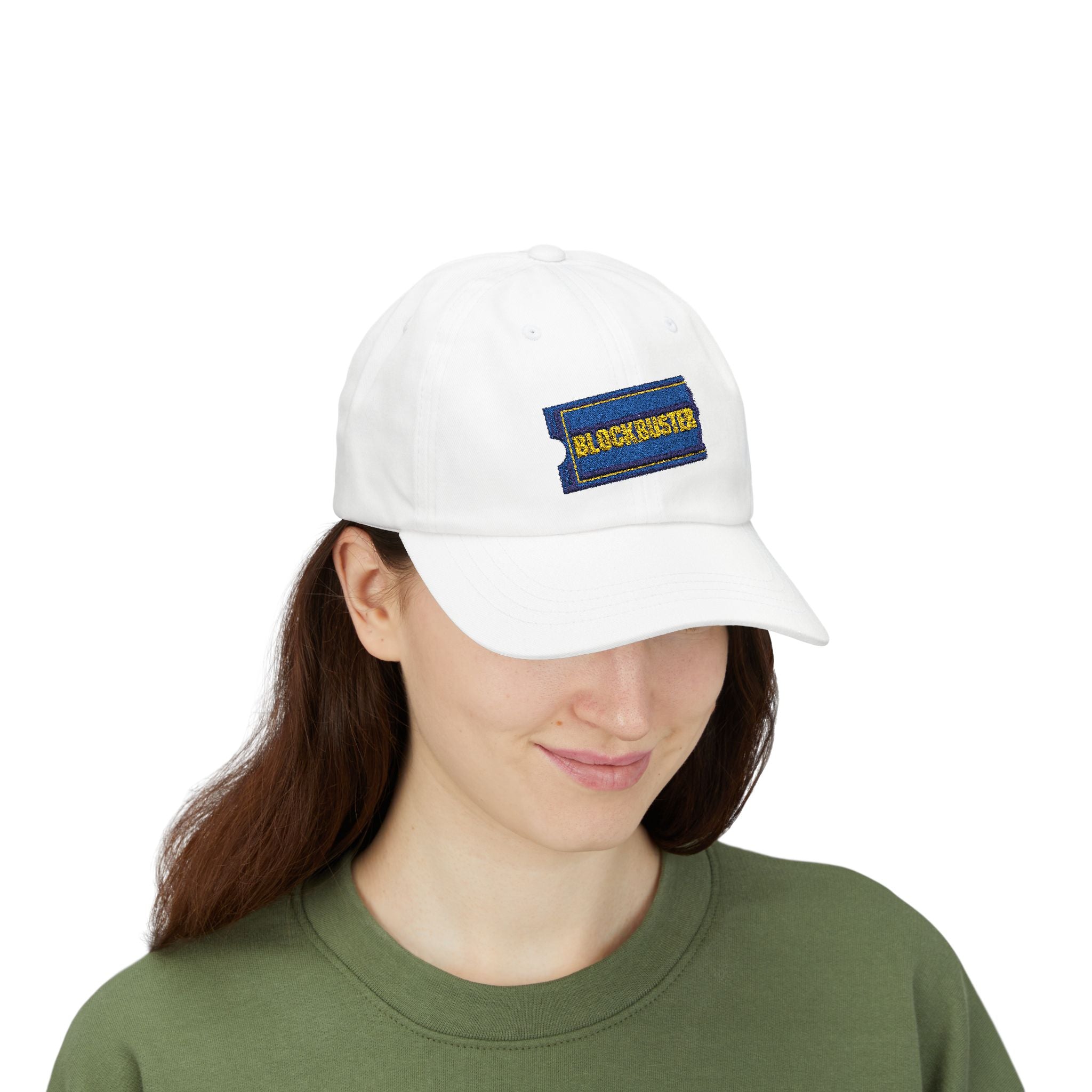 Blockbuster Video Embroidered Dad Cap Hat