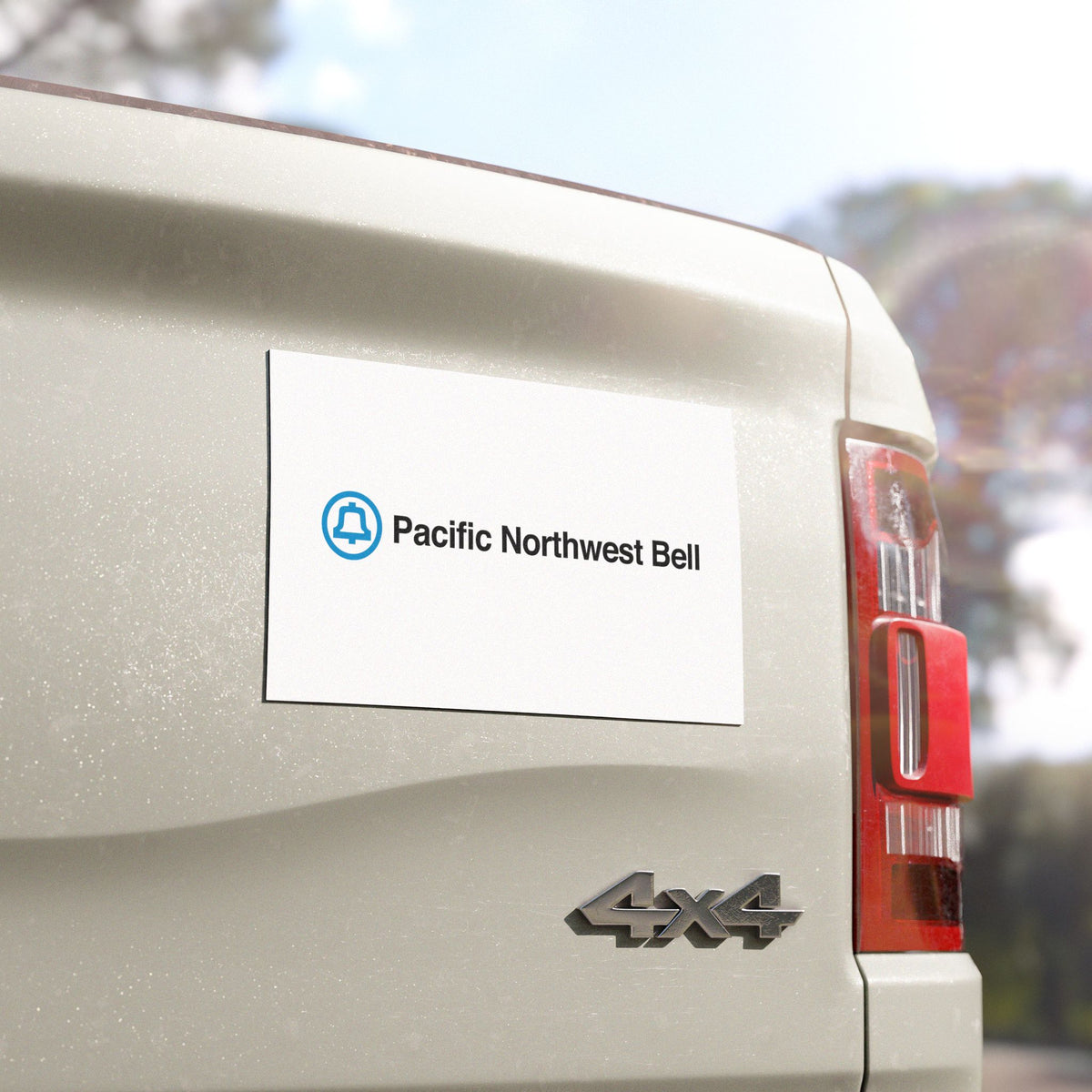 Pacific Northwest Bell Car Magnet