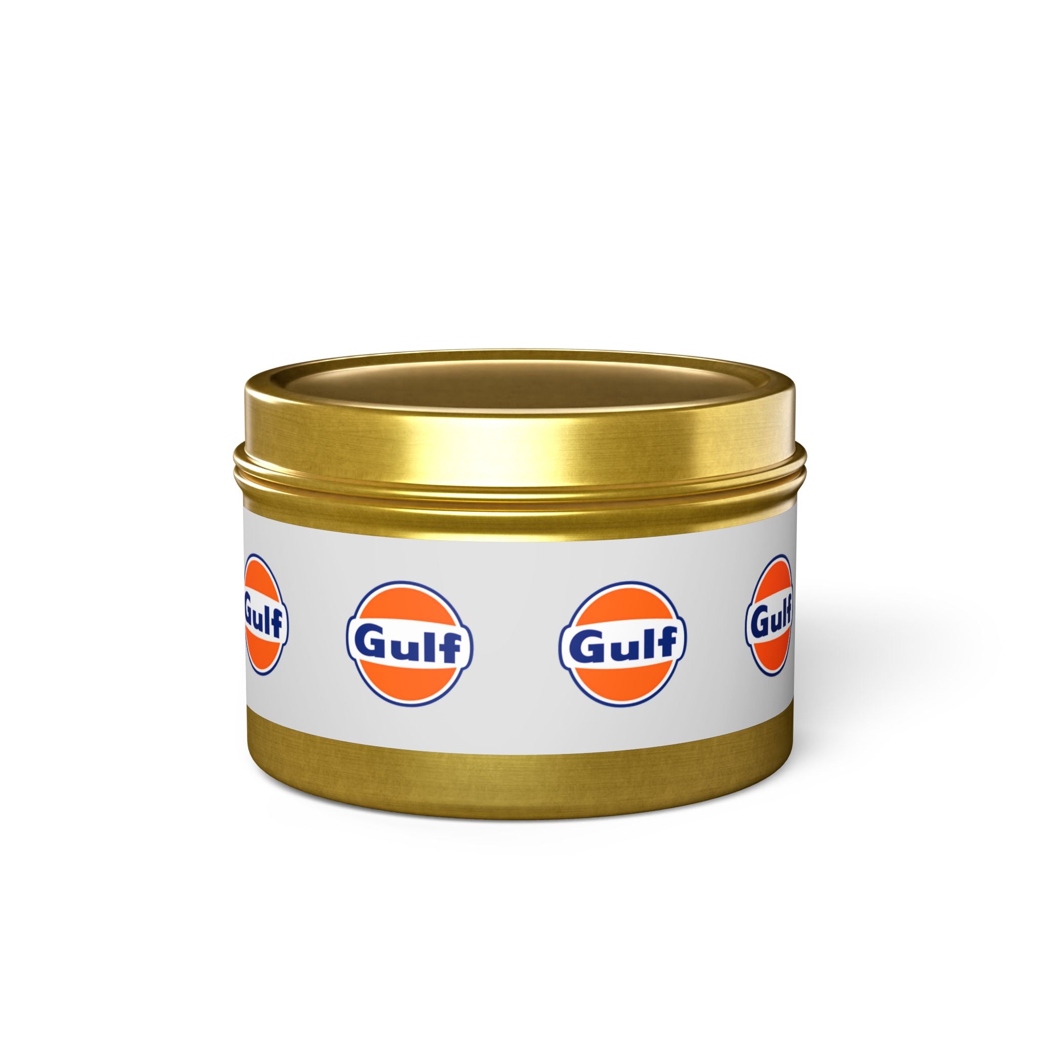 Gulf Oil Tin Candle
