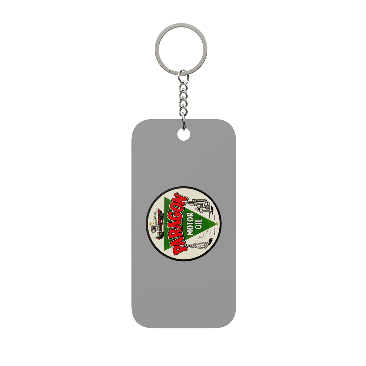 Paragon Oil Double-Sided Keychain Charm