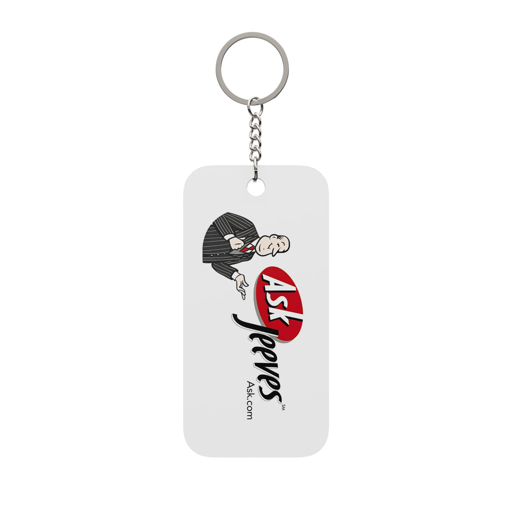 Ask Jeeves Double-Sided Keychain Charm