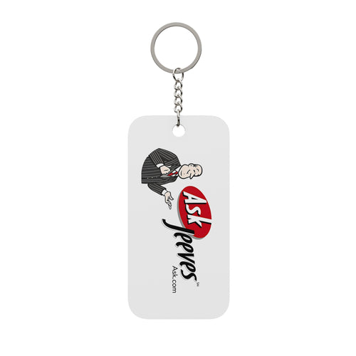 Ask Jeeves Double-Sided Keychain Charm