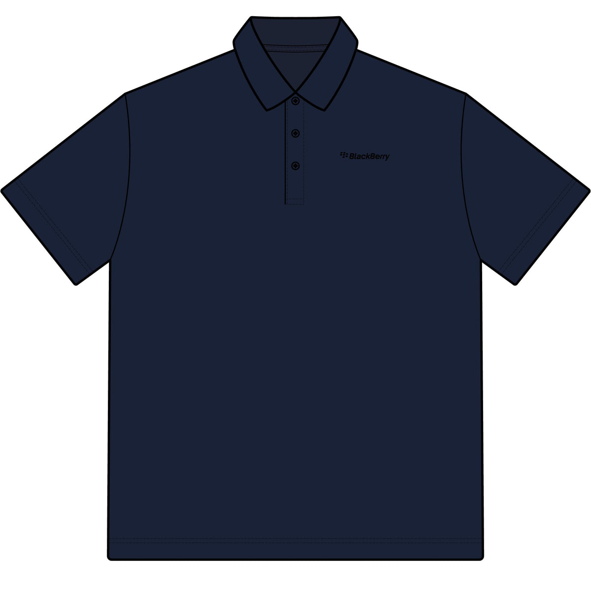BlackBerry Cotton Polo Shirt