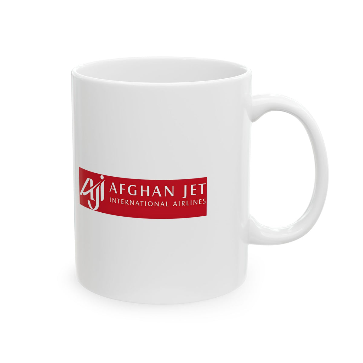 Afghan Jet International Airlines Ceramic Coffee Mug