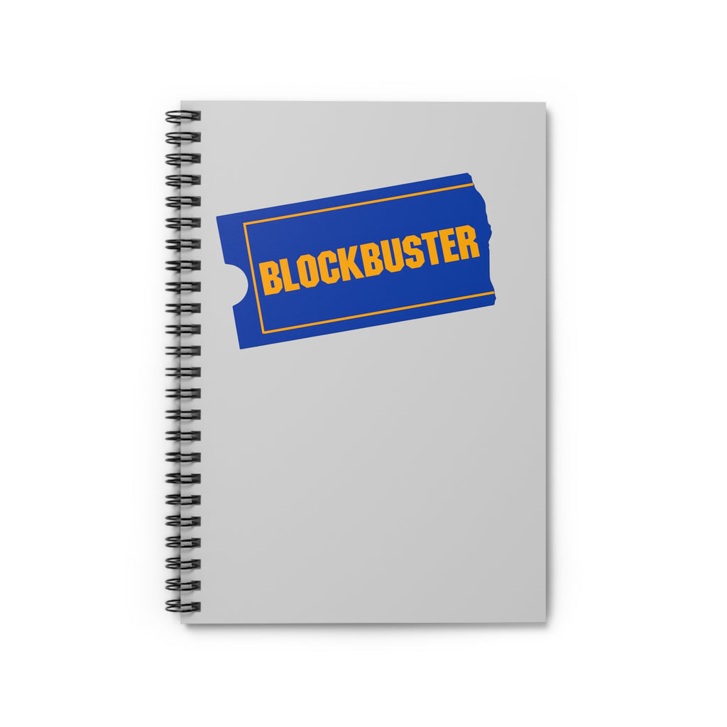 Blockbuster Video Spiral Notebook
