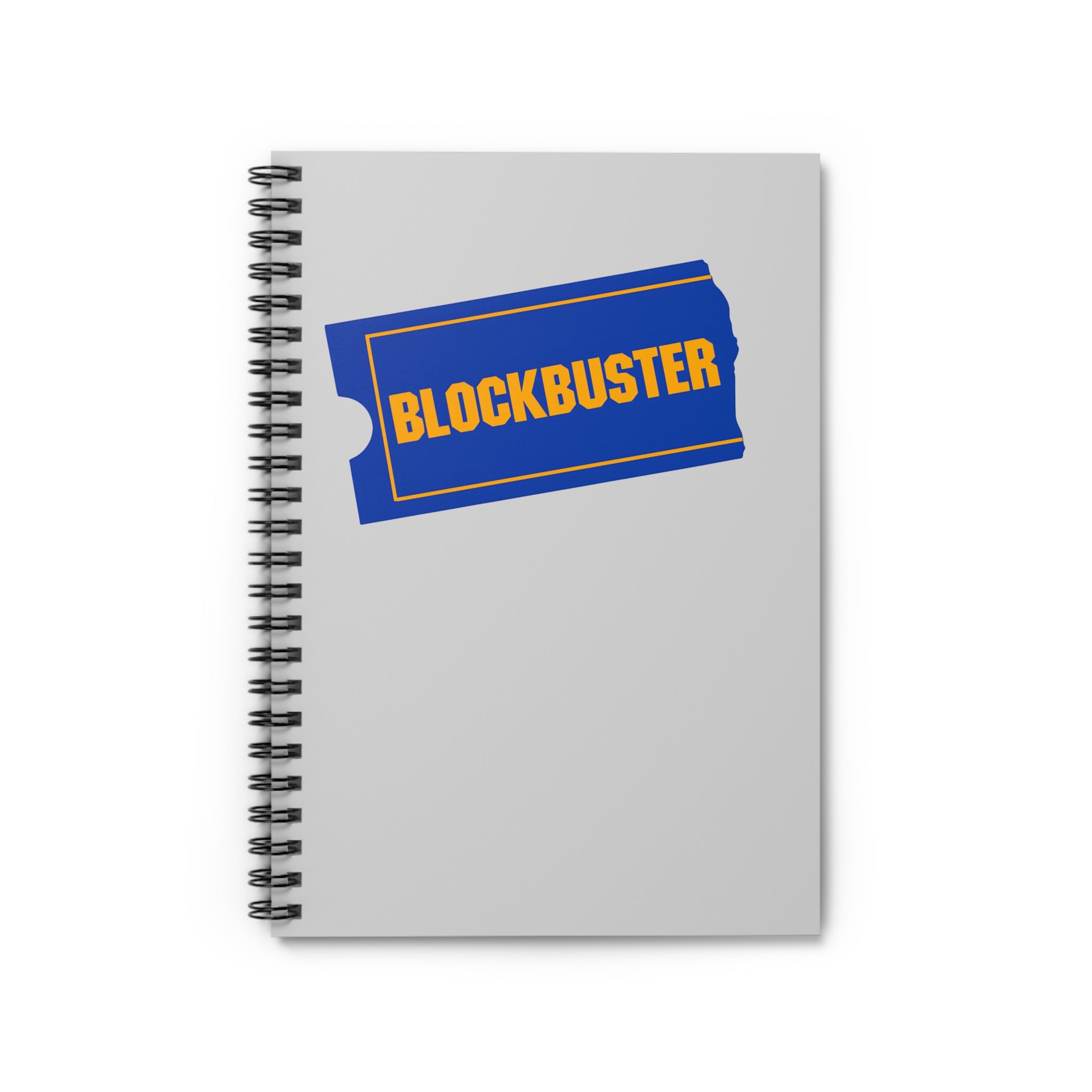 Blockbuster Video Spiral Notebook