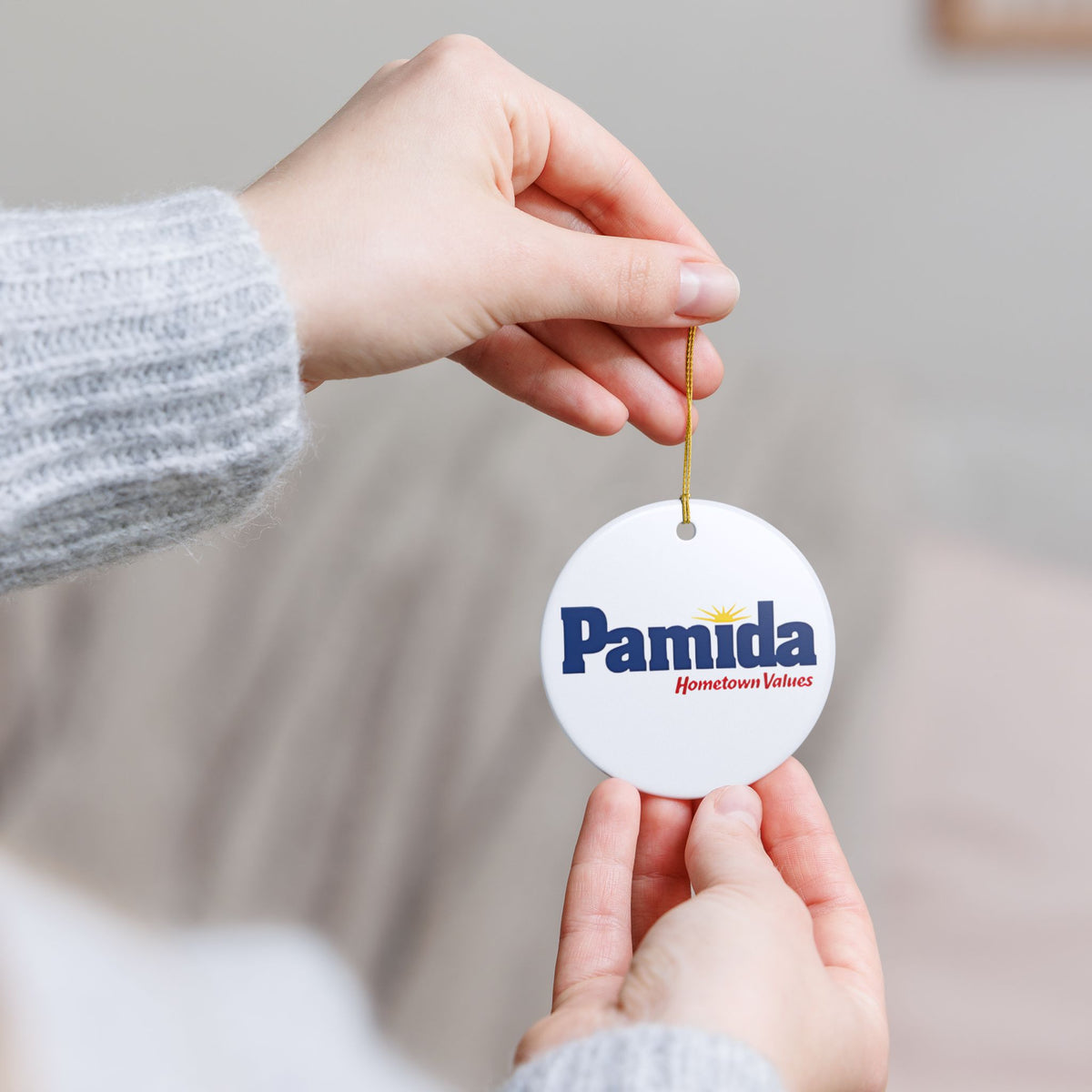 Pamida Ceramic Ornament