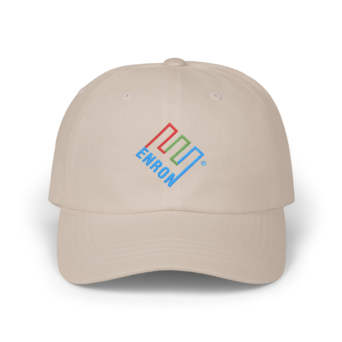 Enron Embroidered Dad Cap Hat